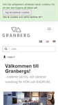 Mobile Screenshot of granberg.se